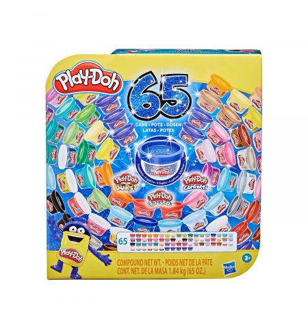 Play-Doh F1528 Пластилин Юбилейный 65 банок Play-Doh F1528 Пластилин Юбилейный 65 банок