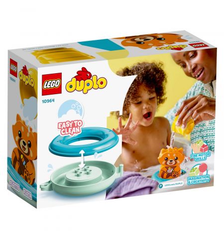 Lego Duplo 10964 Конструктор Приключения в ванной: Красная панда на плоту
