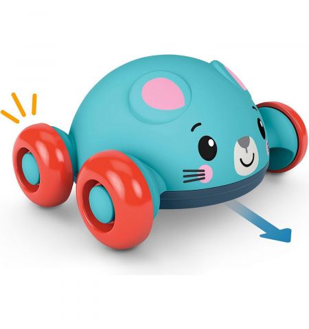 Fisher Price GTJ61 Развивающая игрушка Зверюшки на колесах Fisher Price GTJ61 Развивающая игрушка Зверюшки на колесах