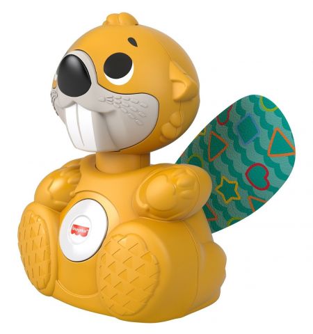 Fisher Price Linkimals GXD83 Интерактивная развивающая игрушка Веселый Бобер Fisher Price Linkimals GXD83 Интерактивная развивающая игрушка Веселый Бобер
