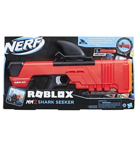 Nerf Roblox F2489 Бластер MM2 Shark Seeker