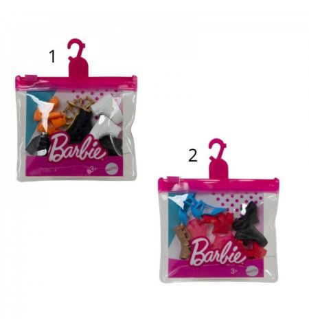 Barbie GWB14 Набор обуви для прогулок 5 пар
