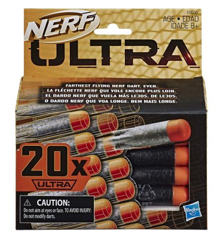 Hasbro Nerf E6600 Стрелы Ultra (20шт.) Hasbro Nerf E6600 Стрелы Ultra (20шт.)