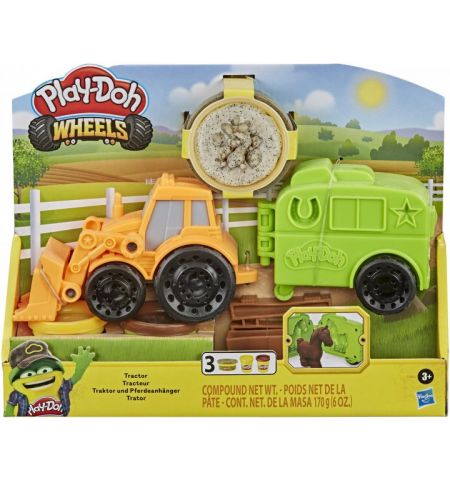 Hasbro Play-Doh F1012 Масса для лепки Tractor Hasbro Play-Doh F1012 Масса для лепки Tractor