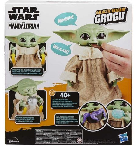 Star Wars Baby Yoda F2849 Интерактивный анимотронный Поедатель галактических снеков Грогу