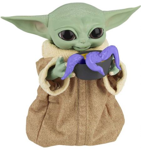 Star Wars Baby Yoda F2849 Интерактивный анимотронный Поедатель галактических снеков Грогу