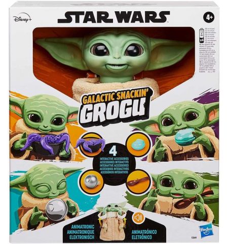 Star Wars Baby Yoda F2849 Интерактивный анимотронный Поедатель галактических снеков Грогу