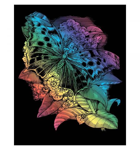 Sequin Art Artfoil SQ0541 Гравюра Радужная бабочка Sequin Art Artfoil SQ0541 Гравюра Радужная бабочка