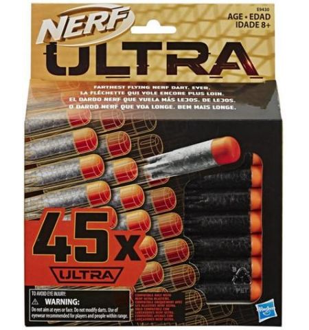 Nerf Ultra E9430 Набор 45 пуль для бластера Nerf Ultra E9430 Набор 45 пуль для бластера