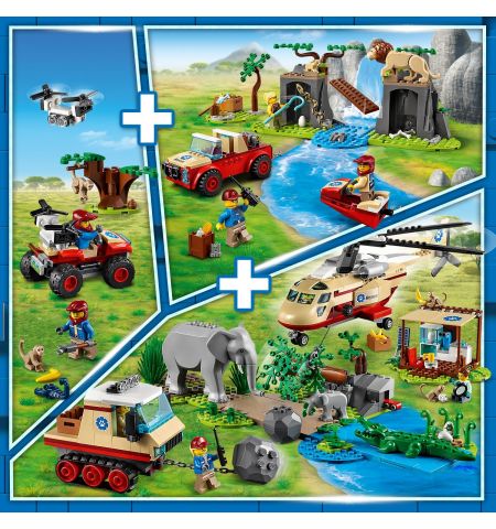 Lego City 60300 Конструктор  Wildlife Rescue ATV - cump?ra ?n Chi?in?u, Moldova - UNO.md