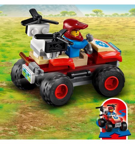 Lego City 60300 Конструктор  Wildlife Rescue ATV - cump?ra ?n Chi?in?u, Moldova - UNO.md