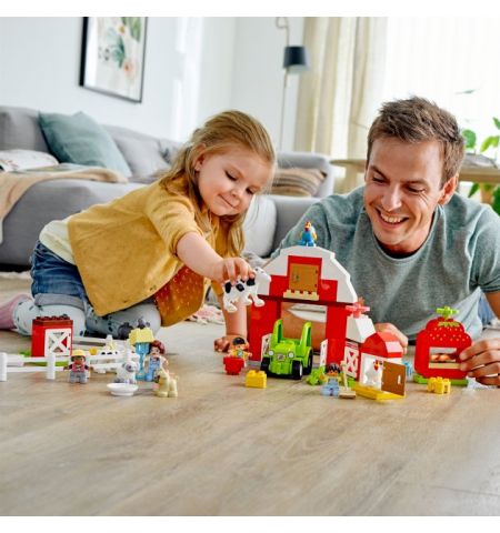 Lego Duplo 10952 Конструктор Town Barn, Tractor