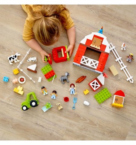Lego Duplo 10952 Конструктор Town Barn, Tractor