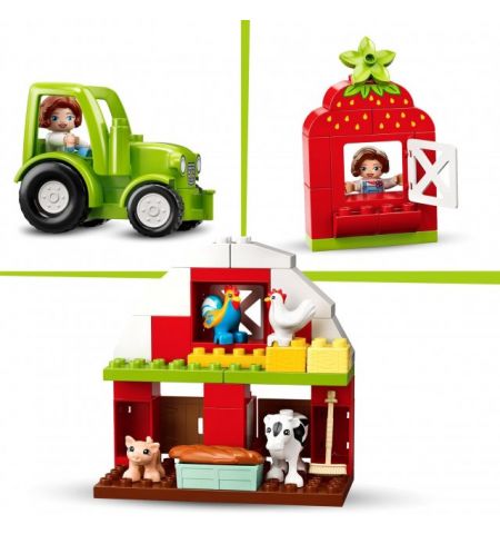 Lego Duplo 10952 Конструктор Town Barn, Tractor