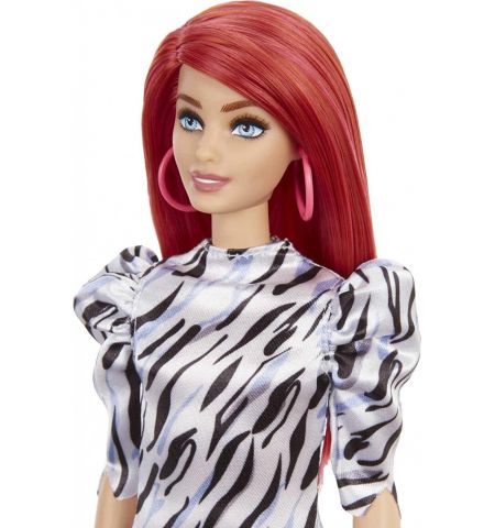 Mattel Barbie GRB56 Кукла Модница с ярко-рыжими волосами Mattel Barbie GRB56 Кукла Модница с ярко-рыжими волосами