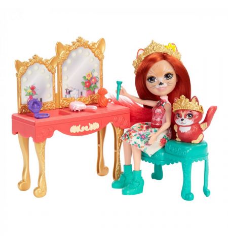 Mattel Enchantimals GYJ05 Игровой набор Victorian Vanity Accessory Mattel Enchantimals GYJ05 Игровой набор Victorian Vanity Accessory