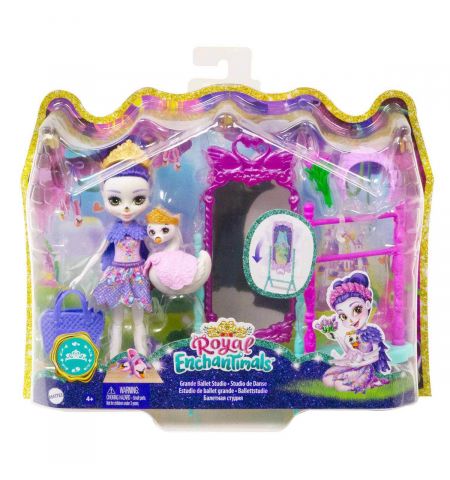 Mattel Enchantimals GYJ06 Игровой набор Grande Ballet Studio Mattel Enchantimals GYJ06 Игровой набор Grande Ballet Studio