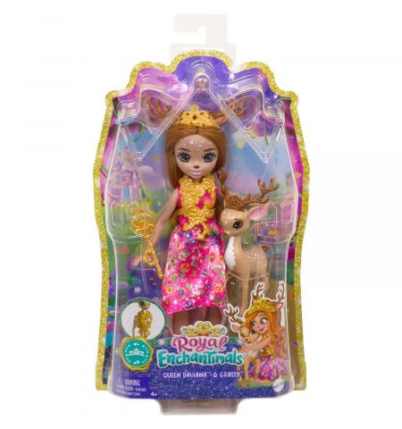 Mattel Enchantimals GYJ12 Игровой набор Queen Daviana and Grassil Mattel Enchantimals GYJ12 Игровой набор Queen Daviana and Grassil