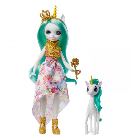 Mattel Enchantimals GYJ13 Игровой набор Queen Unity and Stepper Unicorn