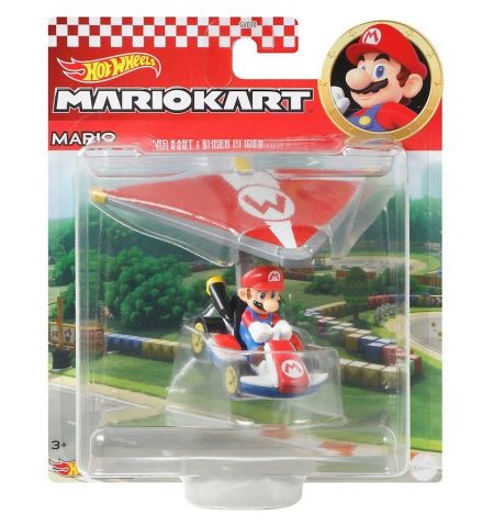 Mattel Hot Wheels GVD30 Машинка Super Mario Kart Planor Mattel Hot Wheels GVD30 Машинка Super Mario Kart Planor