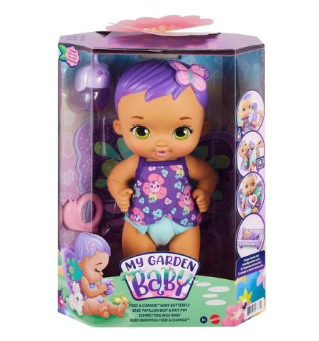 Mattel My Garden Baby GYP11 Пупс Фиолетовые крылышки с бутылочкой - cump?ra ?n Chi?in?u, Moldova - UNO.md Mattel My Garden Baby GYP11 Пупс Фиолетовые крылышки с бутылочкой - cump?ra ?n Chi?in?u, Moldova - UNO.md