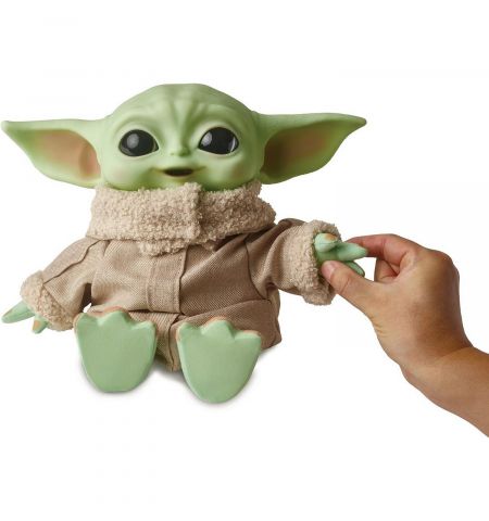 Mattel Star Wars HBX33 Интерактивная мягкая игрушка Малыш Грогу