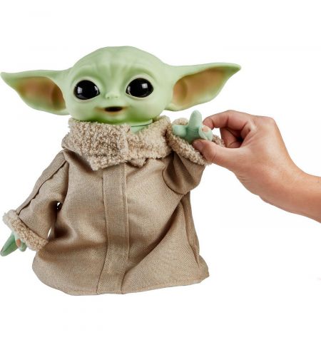 Mattel Star Wars HBX33 Интерактивная мягкая игрушка Малыш Грогу