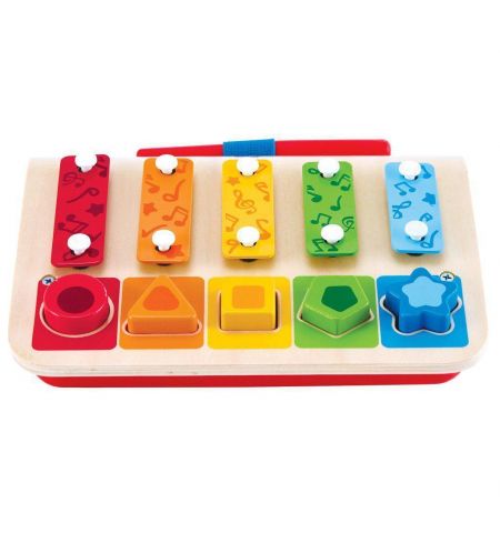 Hape E0334A Музыкальная деревянная игра Ксилофон Hape E0334A Музыкальная деревянная игра Ксилофон