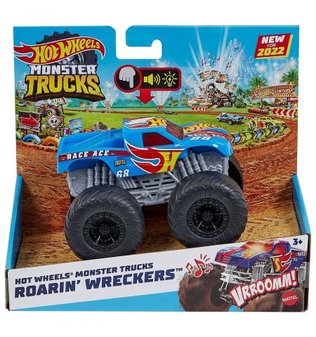 Hot Wheels HDX60 Машина Monster Trucks Roarin' Wreckers Bone Shaker Truck Hot Wheels HDX60 Машина Monster Trucks Roarin' Wreckers Bone Shaker Truck