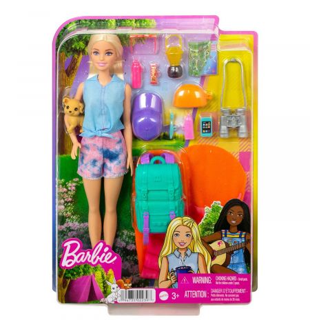 Barbie HDF73 Игровой набор Кемпинг на природе, 29 см Barbie HDF73 Игровой набор Кемпинг на природе, 29 см