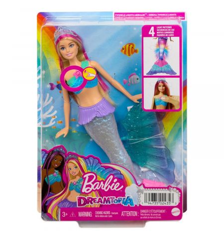 Barbie HDJ36 Кукла Сверкающая русалочка, 29 см Barbie HDJ36 Кукла Сверкающая русалочка, 29 см