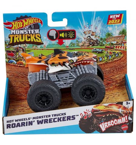 Hot Wheels HDX60 Машина Monster Trucks Roarin' Wreckers Bone Shaker Truck Hot Wheels HDX60 Машина Monster Trucks Roarin' Wreckers Bone Shaker Truck