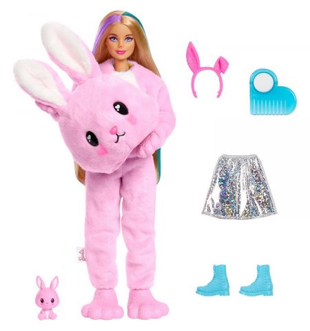 Barbie HHG19 Кукла Cutie Reveal Зайчик, 30 см Barbie HHG19 Кукла Cutie Reveal Зайчик, 30 см