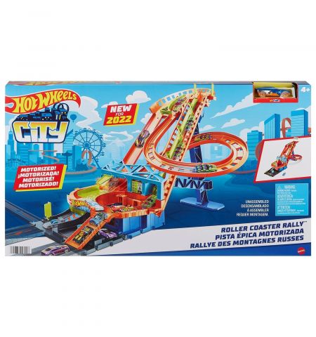 Hot Wheels HDP04 Набор игровой City Motorized Roller Coaster Hot Wheels HDP04 Набор игровой City Motorized Roller Coaster