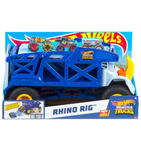 Hot Wheels HFB13 Монстро-транспортер Monster Trucks Rhino Rig Hot Wheels HFB13 Монстро-транспортер Monster Trucks Rhino Rig