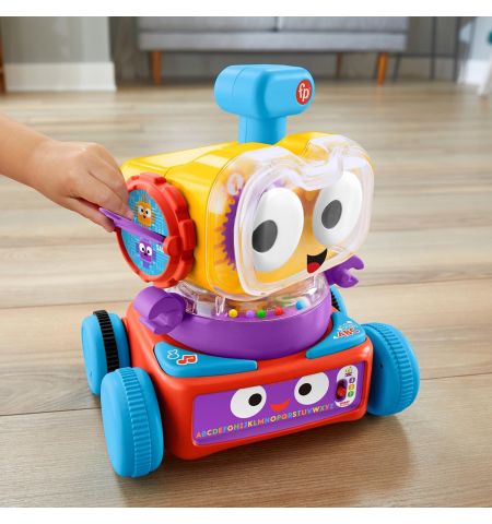 Fisher Price HCK37 Игрушка обучающая Робот-Бот 4 в 1 Fisher Price HCK37 Игрушка обучающая Робот-Бот 4 в 1