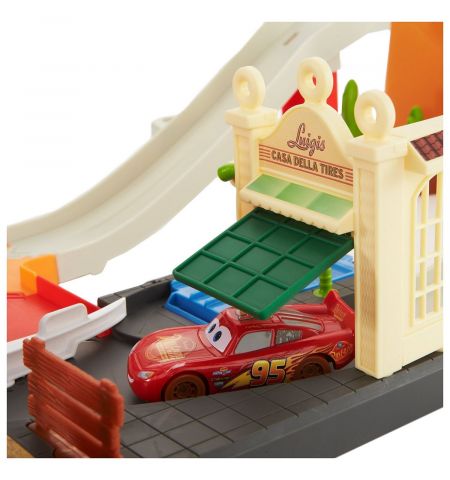 Hot Wheels HDP02 Набор игровой City Super Twist Tire Shop Hot Wheels HDP02 Набор игровой City Super Twist Tire Shop