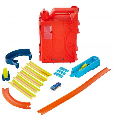 Hot Wheels HDX78 Трек Track Builder Unlimited Fuel Can Stunt Box Hot Wheels HDX78 Трек Track Builder Unlimited Fuel Can Stunt Box