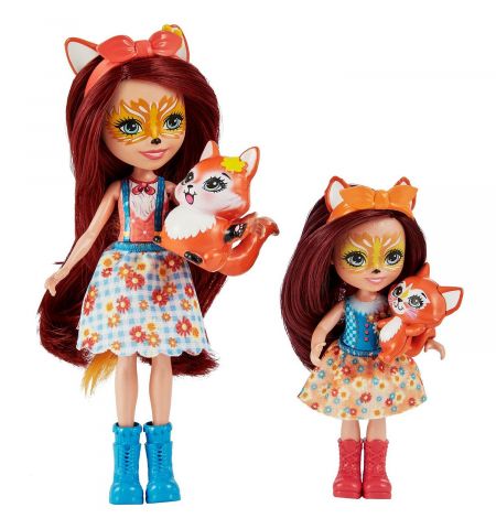 Enchantimals HCF81 Набор игровой Сестрички с питомцами Фелисити и Феана Лис Enchantimals HCF81 Набор игровой Сестрички с питомцами Фелисити и Феана Лис