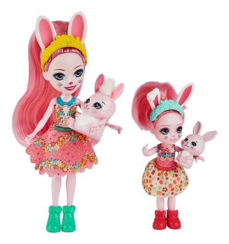 Enchantimals HCF84 Набор игровой Сестрички с питомцами Бри и Беделия Кроля Enchantimals HCF84 Набор игровой Сестрички с питомцами Бри и Беделия Кроля
