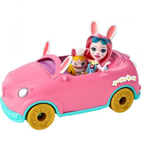 Enchantimals HCF85 Набор игровой Автомобиль Бри Кроли с куклой и аксессуарами Enchantimals HCF85 Набор игровой Автомобиль Бри Кроли с куклой и аксессуарами