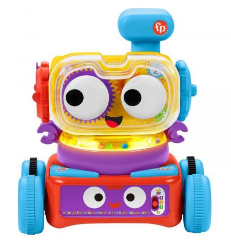 Fisher Price HCK37 Игрушка обучающая Робот-Бот 4 в 1 Fisher Price HCK37 Игрушка обучающая Робот-Бот 4 в 1