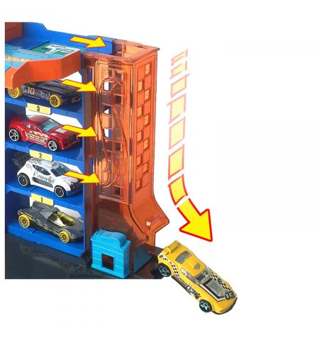 Hot Wheels HDR28 Набор игровой City Downtown Carpark Hot Wheels HDR28 Набор игровой City Downtown Carpark
