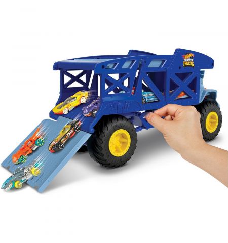 Hot Wheels HFB13 Монстро-транспортер Monster Trucks Rhino Rig Hot Wheels HFB13 Монстро-транспортер Monster Trucks Rhino Rig