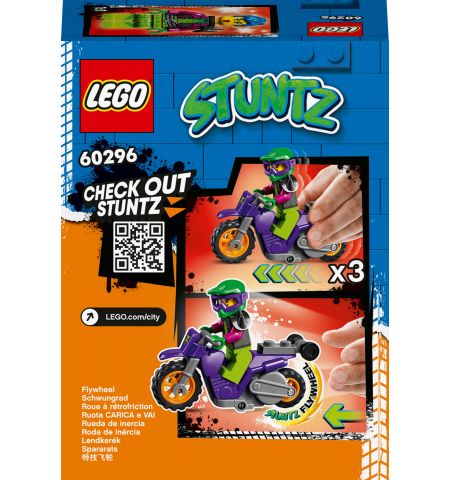 Lego City Stuntz 60296 Конструктор Акробатический трюковый мотоцикл Lego City Stuntz 60296 Конструктор Акробатический трюковый мотоцикл