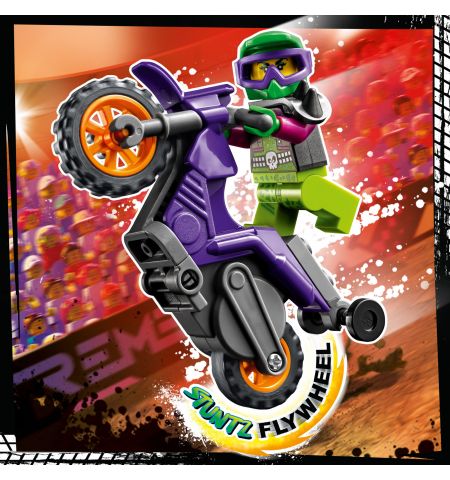 Lego City Stuntz 60296 Конструктор Акробатический трюковый мотоцикл Lego City Stuntz 60296 Конструктор Акробатический трюковый мотоцикл