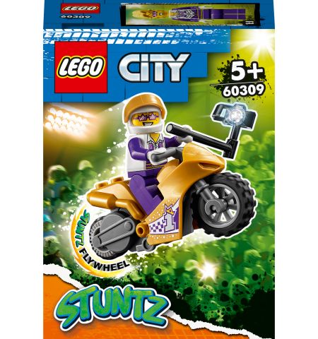 Lego City Stuntz 60309 Конструктор Трюковый мотоцикл с экшн-камерой