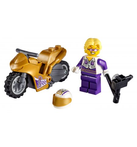 Lego City Stuntz 60309 Конструктор Трюковый мотоцикл с экшн-камерой