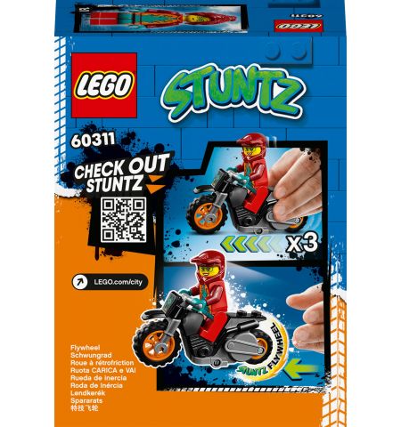 Lego City Stuntz 60311 Конструктор Огненный трюковый мотоцикл Lego City Stuntz 60311 Конструктор Огненный трюковый мотоцикл