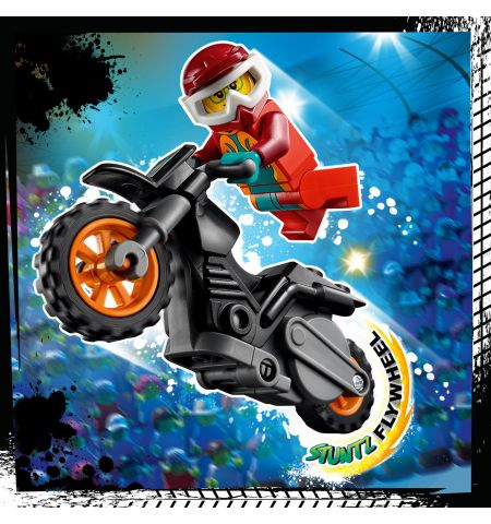 Lego City Stuntz 60311 Конструктор Огненный трюковый мотоцикл Lego City Stuntz 60311 Конструктор Огненный трюковый мотоцикл